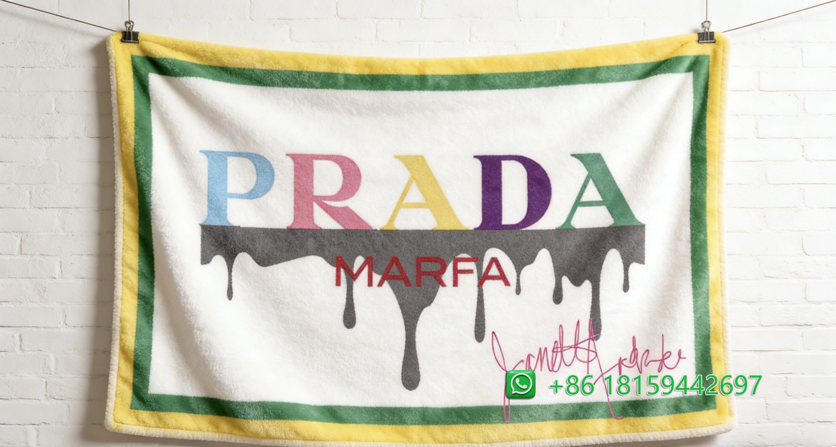 Prada Throw Blankets